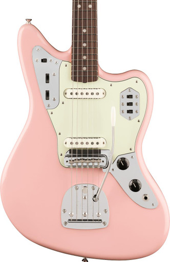 Fender Vintera III Mid '60s Jaguar Electric Guitar in Shell Pink