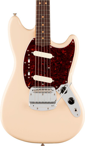 Fender Vintera III Mid '60s Mustang Electric Guitar in Olympic White
