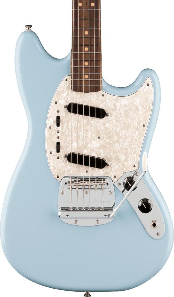 Fender Vintera III Mid '60s Mustang Electric Guitar in Sonic Blue