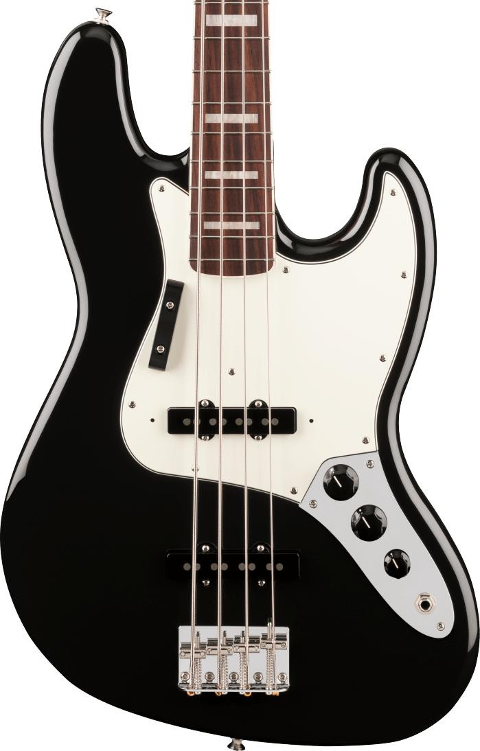 Fender Vintera III Early '70s Jazz Bass in Black - Image 2