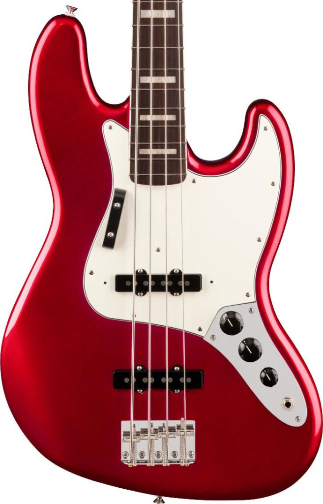 Fender Vintera III Early '70s Jazz Bass in Candy Apple Red