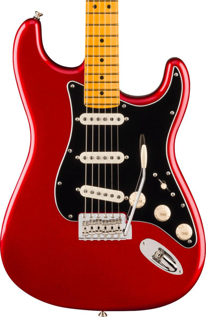 Fender Limited Edition American Professional Classic Stratocaster with Silent System in Candy Apple Red