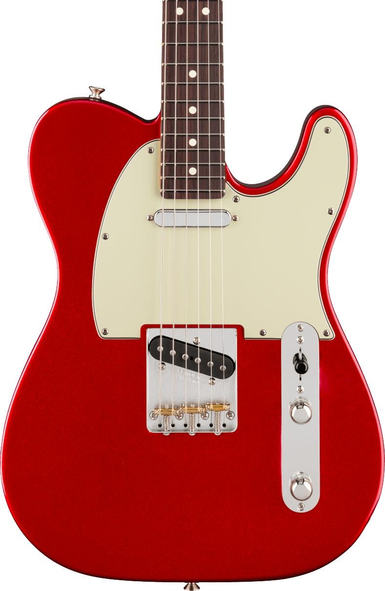 Fender Limited Edition American Professional Classic Telecaster with Silent System in Candy Apple Red - Image 2