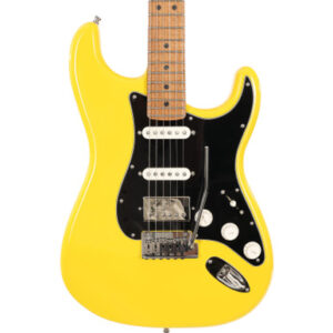 Fender Limited Edition American Ultra II Stratocaster HSS Electric Guitar in Graffiti Yellow