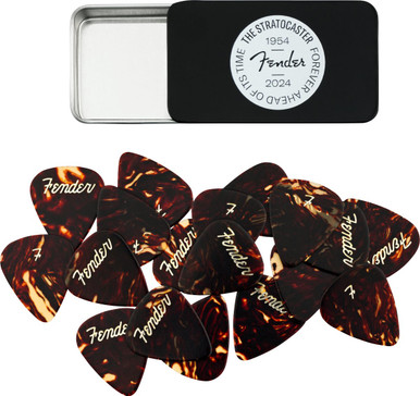 Fender 70th Anniversary Pick Tin of 12
