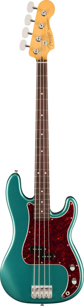 Fender American Professional Classic Precision Bass in Faded Sherwood Green Metallic