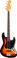 Fender American Professional Classic Jazz Bass in 3-Colour Sunburst - Image 4