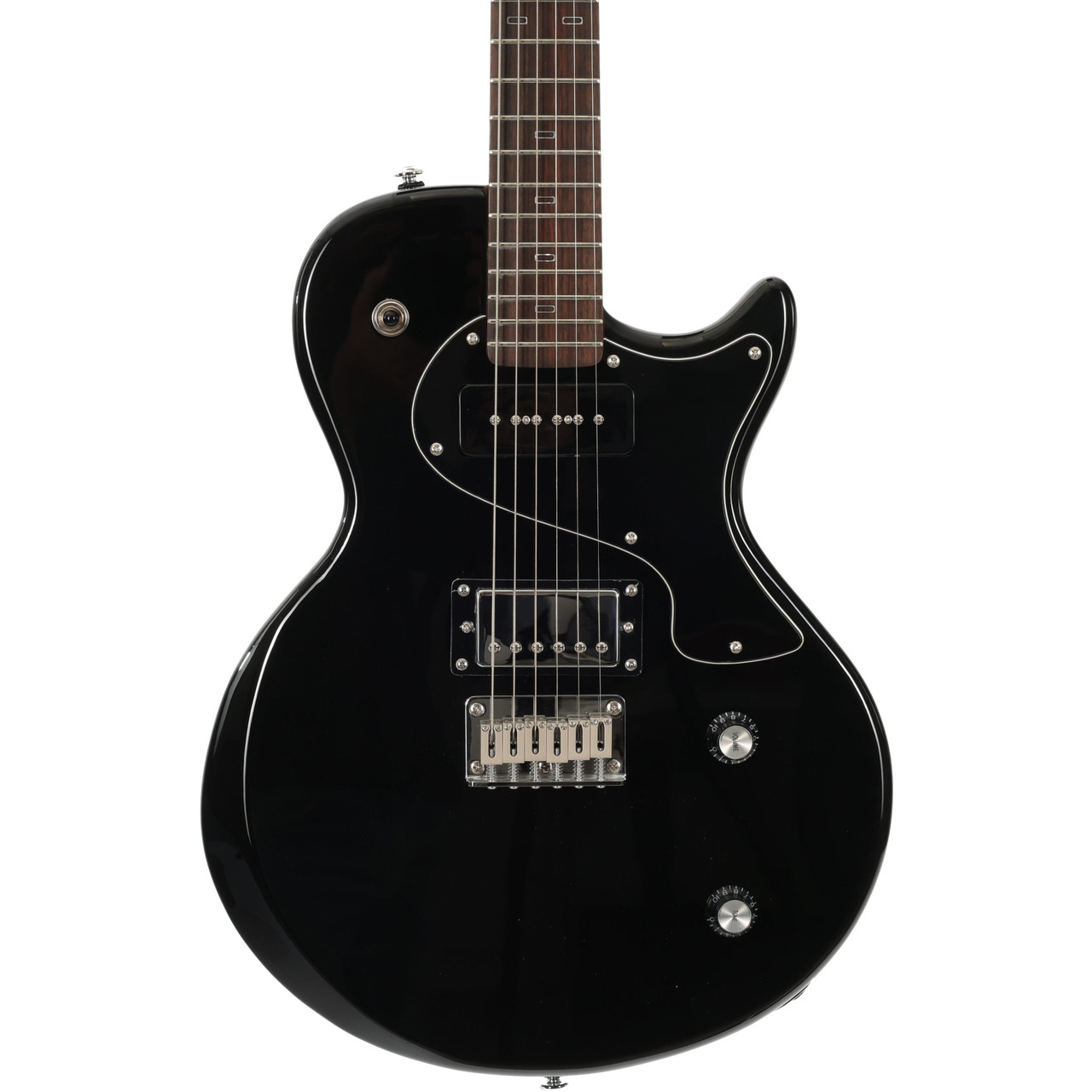 PJD Carey Origin Standard Electric Guitar in Midnight Black