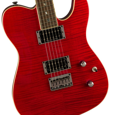 Fender FMT Telecaster HH in Crimson Red Transparent - Image 6