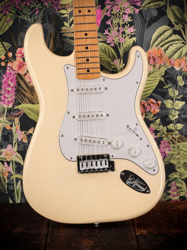 Fender Standard Series Stratocaster in Olympic White - Image 6