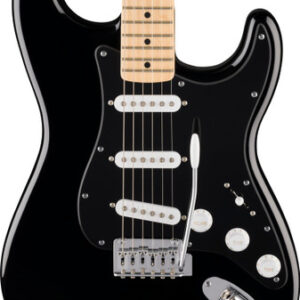 Fender Limited Edition Standard Stratocaster Electric Guitar in Black