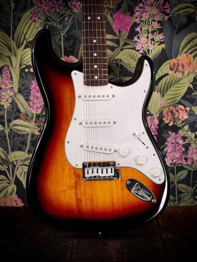 Fender Standard Series Stratocaster in 3-Tone Sunburst - Image 2