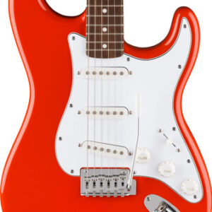Fender Limited Edition Standard Stratocaster Electric Guitar in Fiesta Red