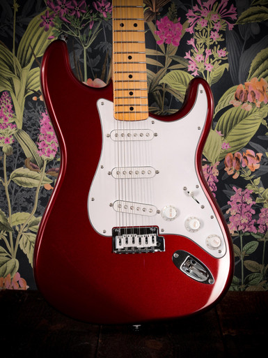 Fender Standard Series Stratocaster in Candy Cola - Image 6