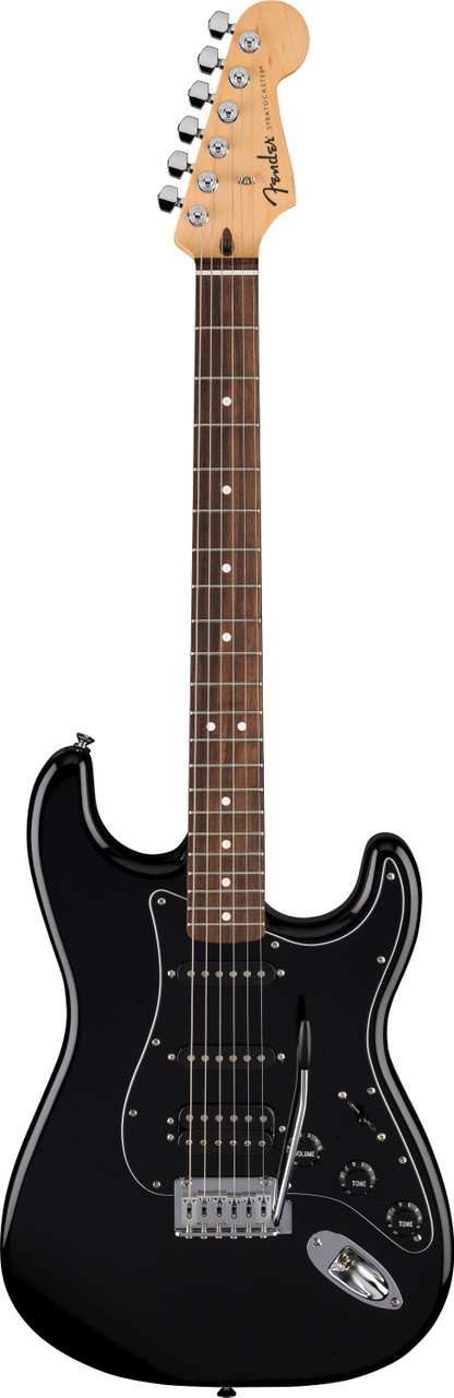 Fender Standard Series Stratocaster HSS in Black - Image 5