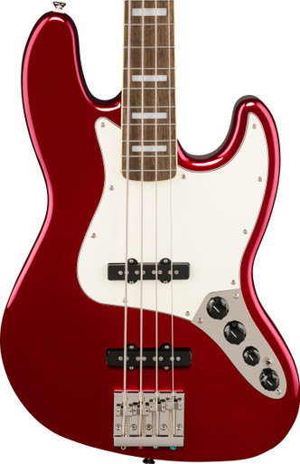 Squier FSR Classic Vibe Active 70s Jazz Bass in Candy Apple Red