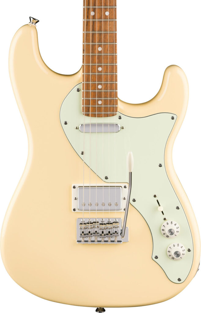 Squier Paranormal Stratocaster Deluxe in Vintage White