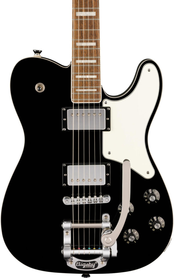 Squier Paranormal Troublemaker Telecaster Deluxe in Black - Image 2