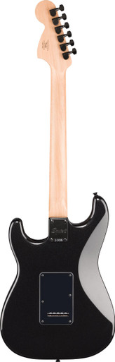 Squier FSR Affinity Stratocaster HH in Metallic Black w Matching Headstock - Image 6
