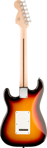 Squier Affinity Series Stratocaster Junior HSS Laurel Fingerboard in 3-Color Sunburst - Image 6