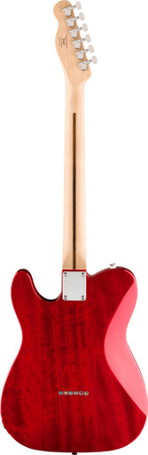 Squier Affinity Series Telecaster FMT SH in Crimson Red Transparent - Image 6
