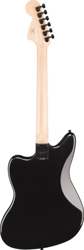 Squier FSR Affinity Jaguar in Metallic Black w Matching Headtock - Image 6