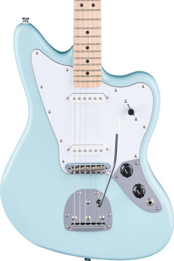 Squier FSR Affinity Jaguar in Daphne Blue - Image 1