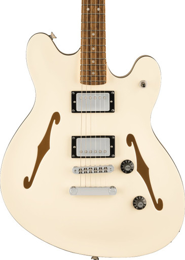 Squier Affinity Series Starcaster Deluxe in Olympic White