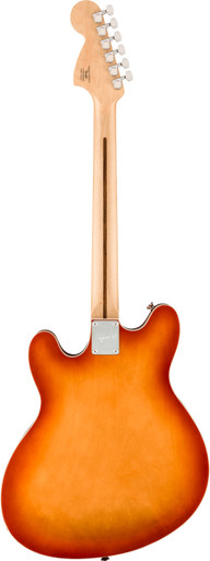 Squier Affinity Series Starcaster Deluxe in Sienna Sunburst - Image 6