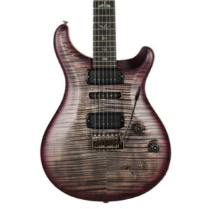 PRS Wood Library Modern Eagle V 10 Top Electric Guitar in Satin Charcoal Purple Burst