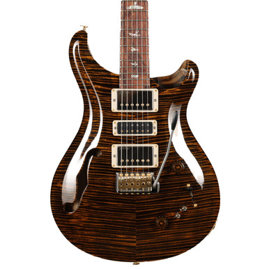 PRS 40th Anniversary Special Semi-Hollow Electric Guitar in Yellow Tiger