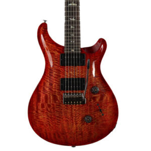 PRS Limited Edition Custom 24 Mango Top Electric Guitar in Blood Orange