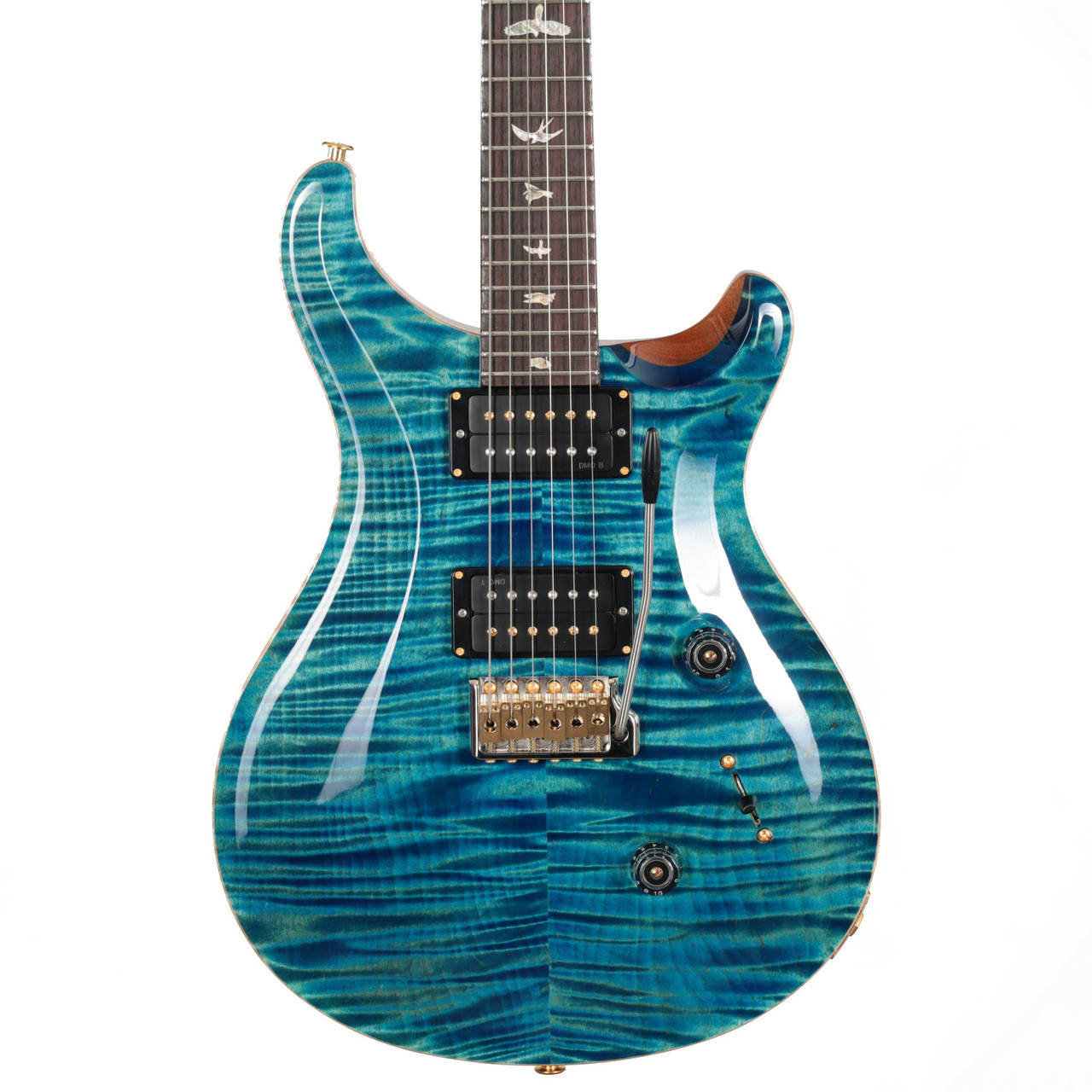PRS Wood Library Custom 24-08 10 Top Electric Guitar in Arctic Blue - Image 2