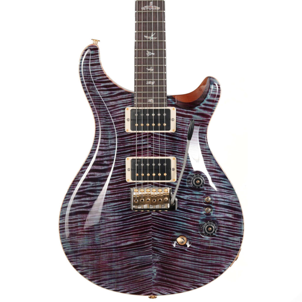 PRS Wood Library Custom 24-08 10 Top Electric Guitar in Violet