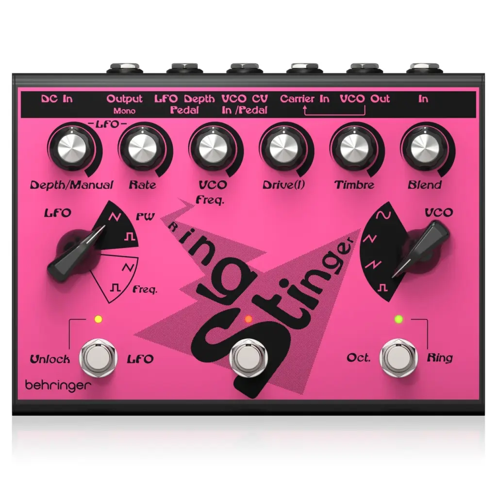 B Stock : Behringer Ring Stinger Ring Modulator & Fuzz Pedal - 001