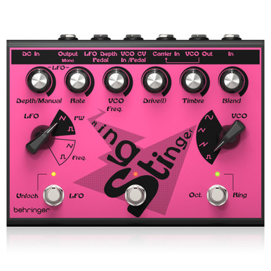 B Stock : Behringer Ring Stinger Ring Modulator & Fuzz Pedal - 001