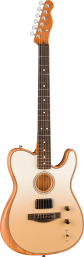Fender FINNEAS Signature Acoustasonic Player Telecaster in Cappuccino Fade - Image 6