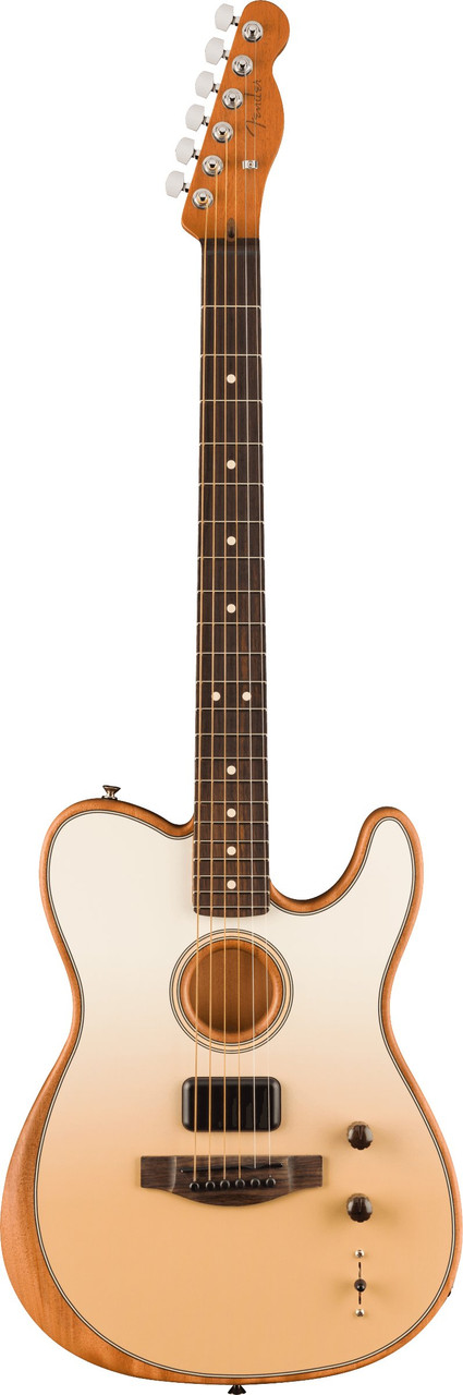 Fender FINNEAS Signature Acoustasonic Player Telecaster in Cappuccino Fade - Image 5