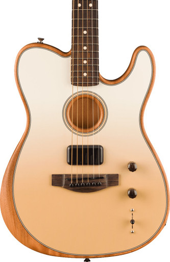 Fender FINNEAS Signature Acoustasonic Player Telecaster in Cappuccino Fade