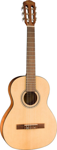 Fender Classic Design CN-30 3/4 Size Nylon-String Classical Guitar in Natural - Image 6