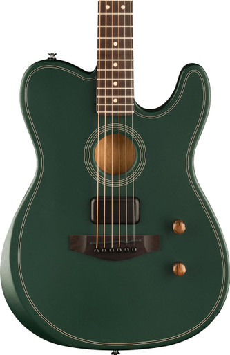 Fender FSR Acoustasonic Standard Telecaster in British Racing Green