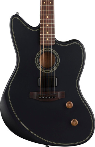 Fender Acoustasonic Standard Jazzmaster in Black