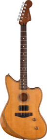 Fender Acoustasonic Standard Jazzmaster in Aged Natural - Image 3