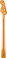 Fender Player II Series Jazz Bass Neck 22 Medium Jumbo Frets Rosewood 9.5-inch Modern C - Image 4
