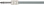 Fender 10th Anniversary Instrument Cable in Grey - Image 4