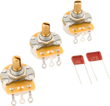 Fender Stratocaster Split Shaft Potentiometer and Capacitor Kit - Image 2