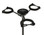 Fender Adjustable Cradle Stand for 3 Guitars - Image 4