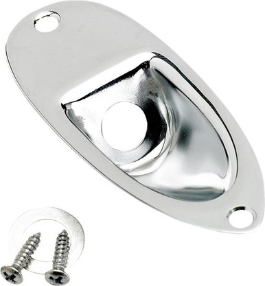 Fender Stratocaster Jack Ferrule in Chrome