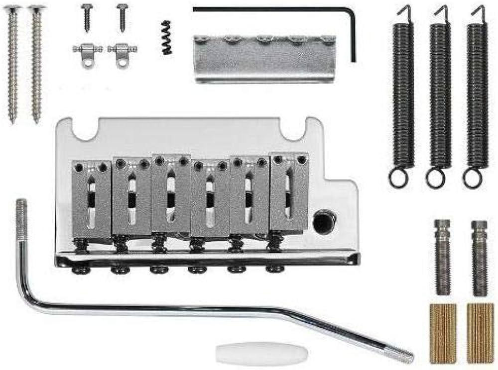 American Series Stratocaster (86-07) Tremolo Bridge Assembly in Chrome