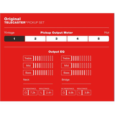 Fender Pure Vintage '52 Telecaster Single-Coil Pickup Set - Image 6
